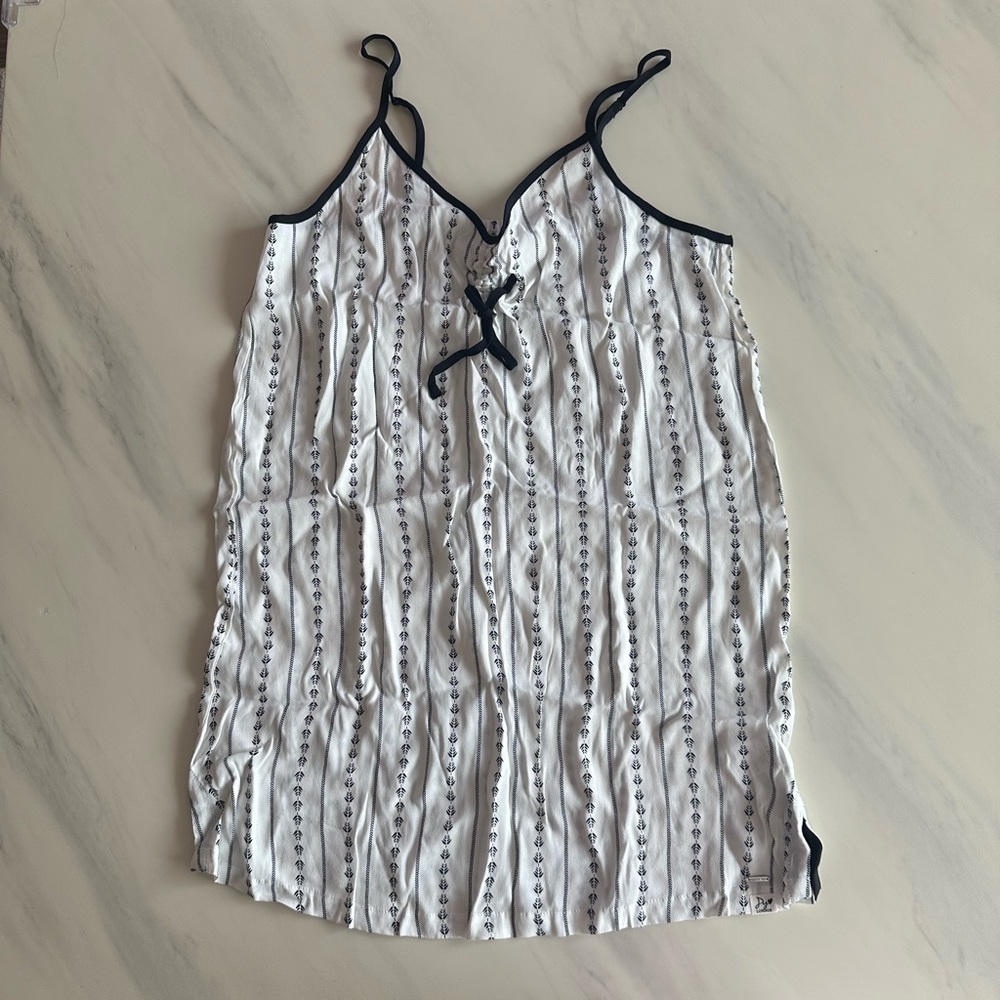 Pretty You London - Womens Luxury Nightwear - Chemise nightdress - Ecru